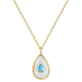 Collana Glanzstücke München Oro Giallo Acqua Bianco Perla