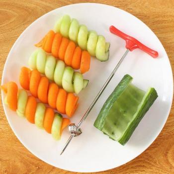 Obst und Gemüse Spiralschneider manuell