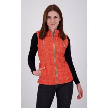 Sportliche Damen‑Weste SHELBY VEST V – 96 % Polyester, 4 % Elastan, Orange