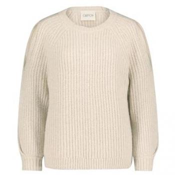 Cartoon Rundhals-Strickpullover für Damen