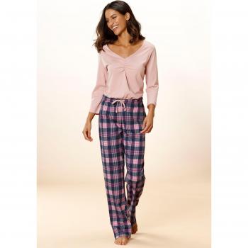 Vivance Dreams Karo-Muster Pyjama 2-tlg. Damen