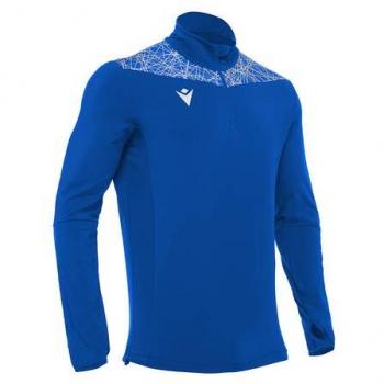 Herrenlaufjacke Macron Tiber 1/4 Zip Top – M – Blau
