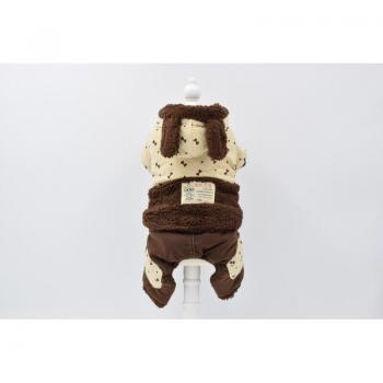 Fall & Winter Dog Jumpsuit for Small Breeds