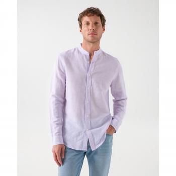 Blusa rayas mezcla lino Salsa Jeans