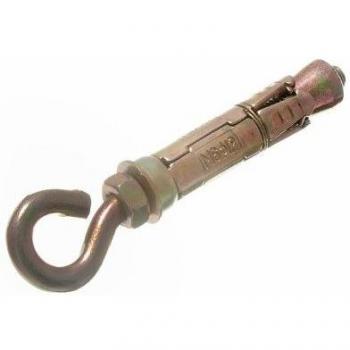 M6 Eye Bolt Shield Anchor M10 55MM YZP (50 Pack)