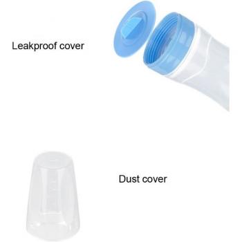 Silicone Babyvoeding Fles 120 ml – Squeeze met Lepel, geschikt voor Rijstgraan
