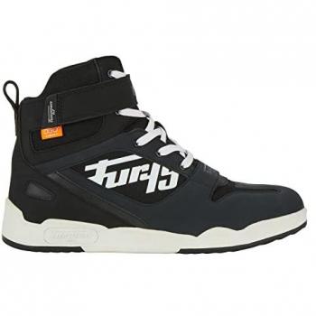 Furygan Get Down Chaussures de moto Noir Blanc 47
