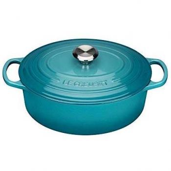 Le Creuset Bräter Signature Oval 31 cm Karibik