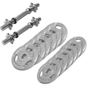Set de Mancuernas de Hierro Fundido 27,5 kg – Triple Grip y Estrella