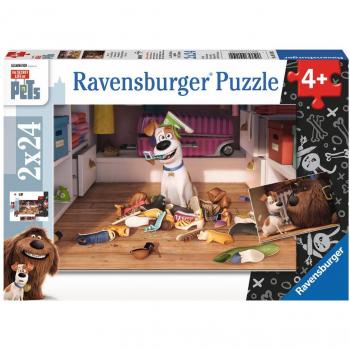 Ravensburger Puzzle 09110 – Sturmfrei, 48 Stück in zwei Sets