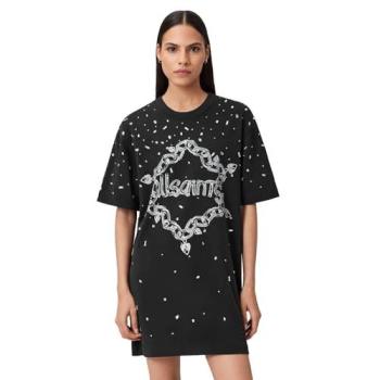 Robe AllSaints Drip Noir L (EU 44-46)