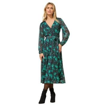 Robe M & Co verte taille 38 Petite