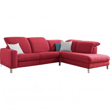 3C Candy Ecksofa „Relax“ – L‑Form, verstellbarer Kopfteil, zeitloses Design