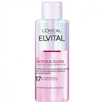 L'Oréal Paris Elvital Glycolic Gloss 5 Minuten Haar-Laminierung Haarkur für glanzloses und stumpfes Haar