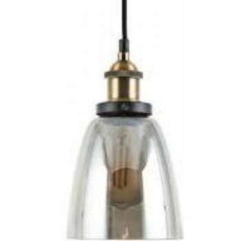 Lampadario in Vetro e Ottone Parma