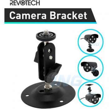 Support en métal sombre pour caméras de sécurité CCTV