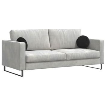 Velours Siège Noir – 40 × 13 cm, Paquet 2 pièces