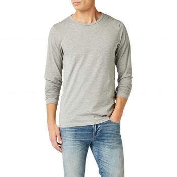 Sweat-shirt Jack & Jones basique à col rond, Gris (Light Grey Melange), FR: XXL