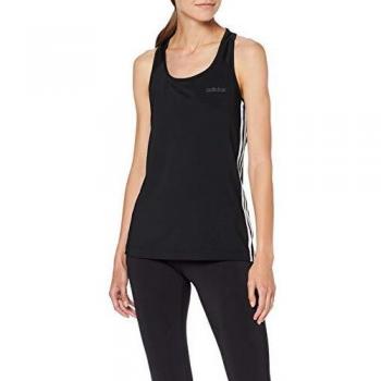 Adidas Damen D2M 3S Tanktop, Negro/Blanco, XXS EU