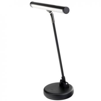 Lampe à piano Showlite – 15 LED blanc froid, alimentation flexible (USB, secteur, piles)