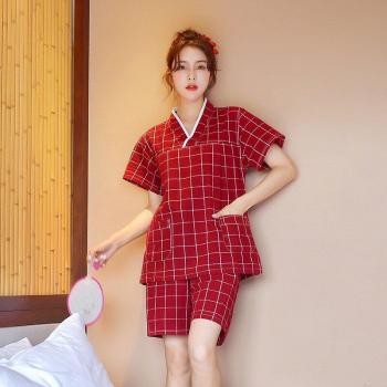 Kimono bain de soleil pyjamas ensemble