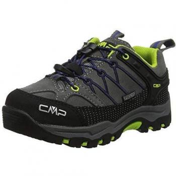 CMP Unisex Kinder Kids Rigel Low Schuhe Wp Trekking Wanderhalbschuhe, Graffite Marine, 33 EU