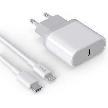 Wurk 20 W Dualport Ladegerät, 2 m USB‑C Cable – Perfekt für iPhone/iPad, kompatibel alt
