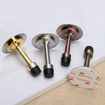 Adhesivo Magnético para Puertas de Baño – Tope de Acero