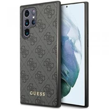 Custodia Rigida Guess 4G Gold per Samsung Galaxy S23 Ultra – colore grigio