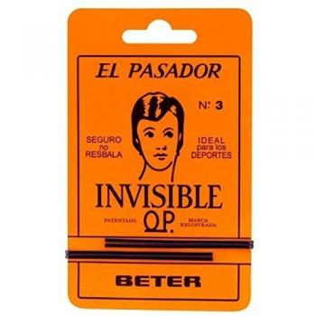 Beter Horquillas 4 Op Nº 3 Negro 7 cm