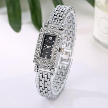 Reloj Gemas Dorado Glamour Femenino