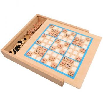 Juego de Mesa Sudoku Infantil de Madera