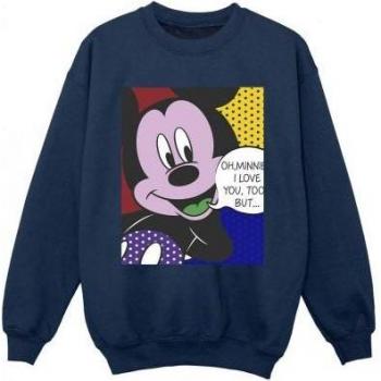 Estilo Pop Art: Moletom Mickey y Minnie Blanco 5-6 años