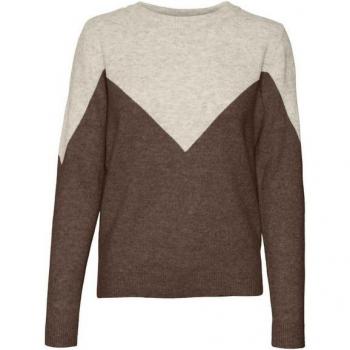 VMPLAZA Maglione Vero Moda Beige/Marrone