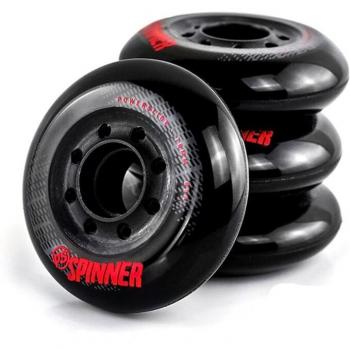 Powerslide 100% Original Inline Skate Wheels 8pcs 72 76 80mm 85A