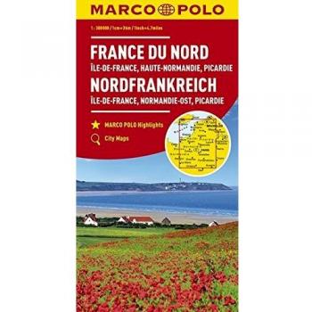 MARCO POLO Karte Frankreich Nordfrankreich 1:300 000: Île-de-France, Normandie-Ost, Picardie