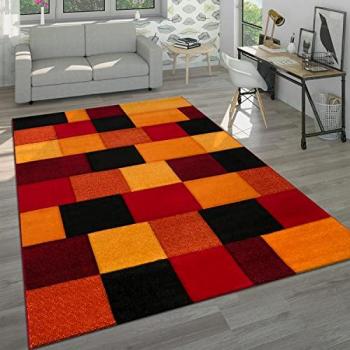 Tappeto Lavorato a Mano a Quadri 120x170 cm
