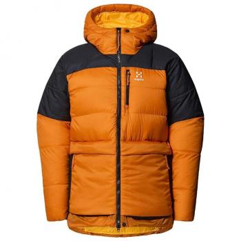 Arancione Haglof Riksgränsen Giacca Down 800 L