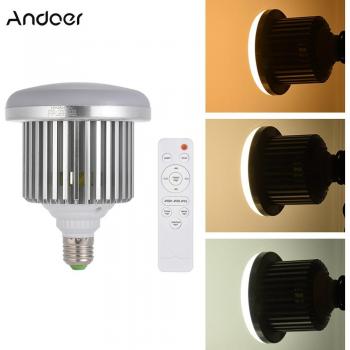 Andoer E27 50W LED Photography Light with Adjustable Brightness