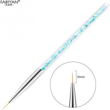 Acrylic Handle Nail Art Brush Kit