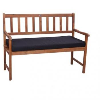 Coussin plat pour banc de jardin 120x60x7cm