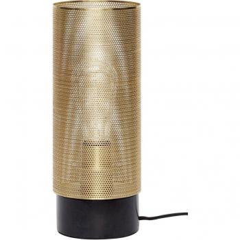 Hubsch Stylish Brass and Black Table Light