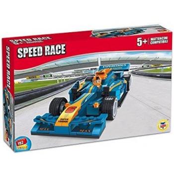 Speed Race Set Mattoncini Teorema 64776 – Click Clack (Blu)