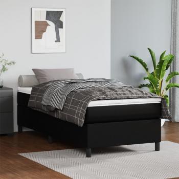 Lit Adulte Moderne Noir 90x200 cm