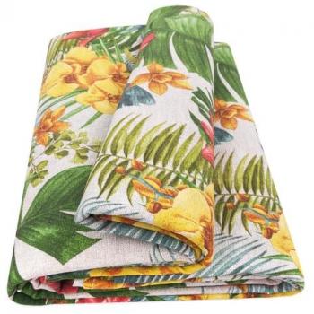 Emmevi Mv S.p.a. Telo Arredo Cotone Copridivano Floreale Granfoulard 260x280 Cm