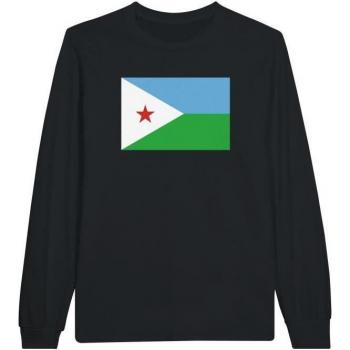 Comfort Long Sleeve Djibouti Flag Top