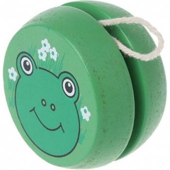 Educational Wooden Yoyo with Animal Prints
