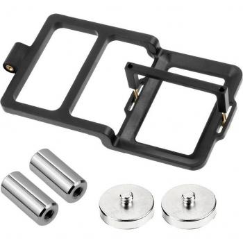 Contrapeso 4X con interruptor de cámara acción para GoPro y DJI OSMO Action, adaptado a placa de cardán