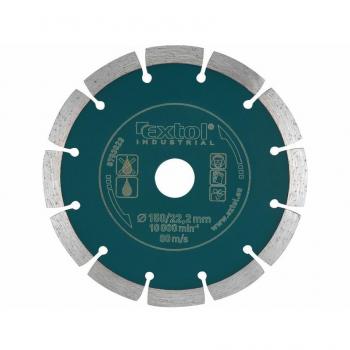 Kotouč diamantový řezný segmentový grab cut, suché řezání, o 150x22,2x2,3mm EXTOL INDUSTRIAL 8703033