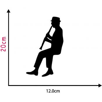 Decoración de Pared Clarinete para Dormitorio